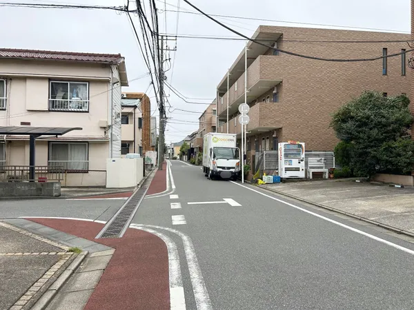前面道路