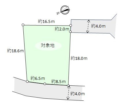 飯山満町2丁目 土地 区画図 飯山満町2丁目 土地 区画図