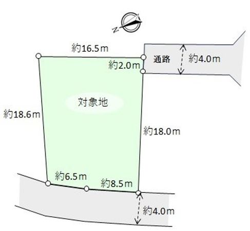 飯山満町2丁目 土地 区画図 飯山満町2丁目 土地 区画図