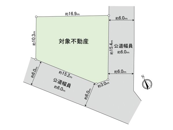 秋津5丁目 土地 区画図 区画図