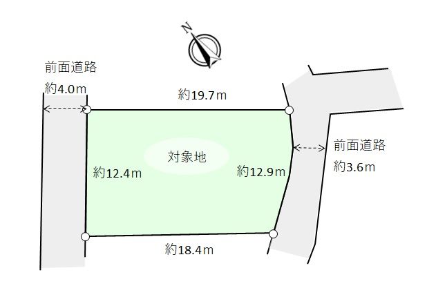 谷津5丁目 土地 区画図 谷津5丁目 土地 区画図