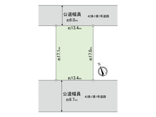 香澄5丁目 土地 区画図 香澄5丁目 土地 区画図