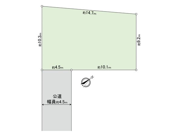 本大久保2丁目 土地 区画図 本大久保2丁目 土地 区画図