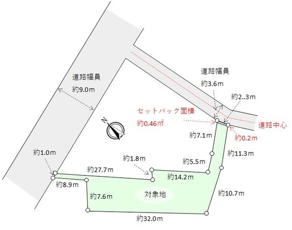 前原西3丁目 土地 区画図 前原西3丁目 土地 区画図