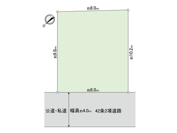 藤崎6丁目 土地 区画図 藤崎6丁目 土地 区画図