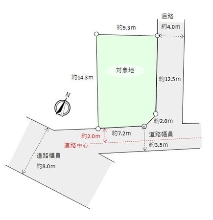 鷺沼台3丁目 土地 区画図 鷺沼台3丁目 土地 区画図