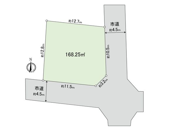 三山1丁目 土地 区画図 三山1丁目 土地 区画図
