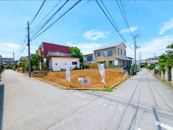 三山1丁目 土地 前面道路含む外観 三山1丁目 土地 前面道路含む外観
