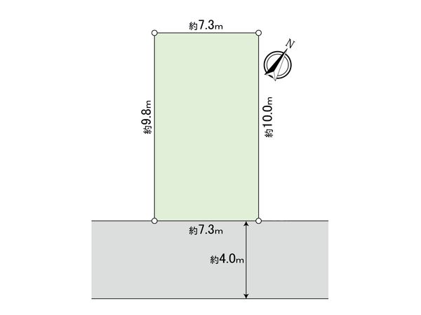 津田沼6丁目 土地 区画図 津田沼6丁目 土地 区画図