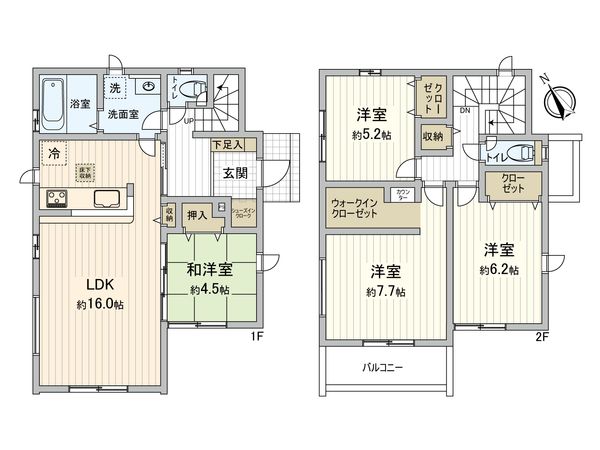 間取図(平面図)