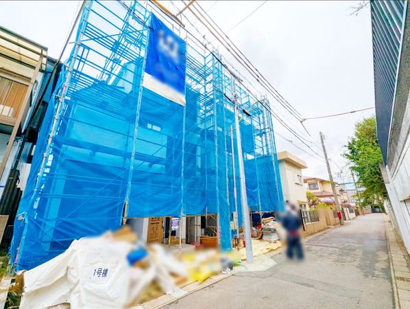前原西8丁目 新築戸建1号棟 前面道路含む外観 前面道路含む外観