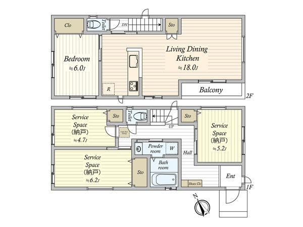 間取図(平面図)