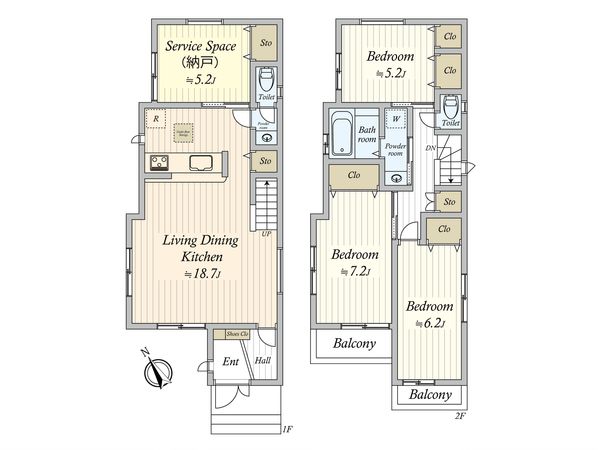 間取図(平面図)