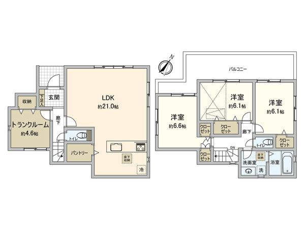 間取図(平面図)