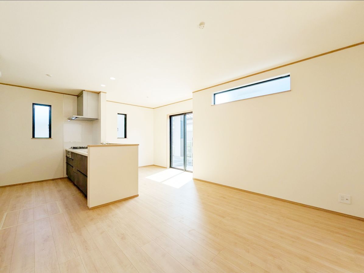 袖ケ浦1丁目 新築戸建1号棟 リビング リビング