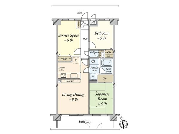 間取図(平面図)