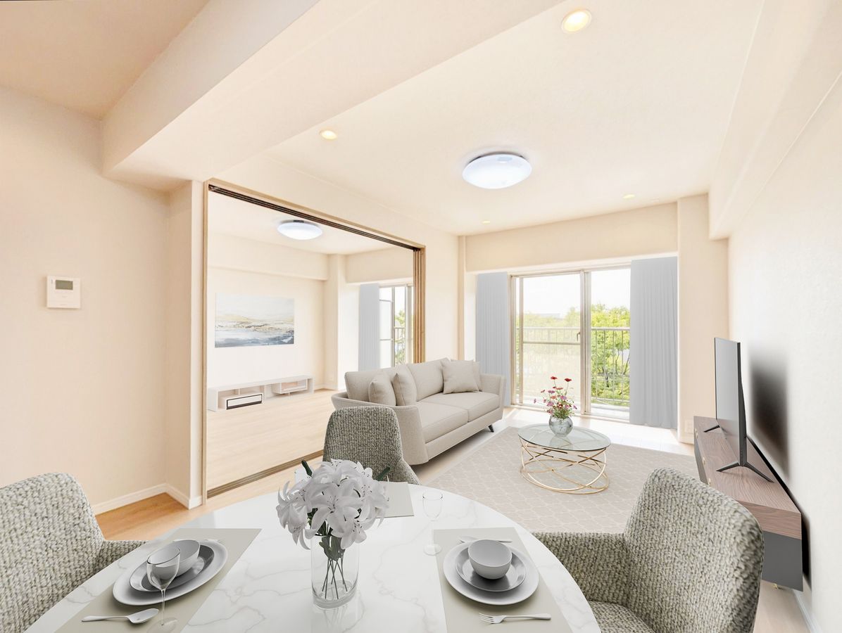 マープル津田沼スカイハイツ C棟 リビング リビング