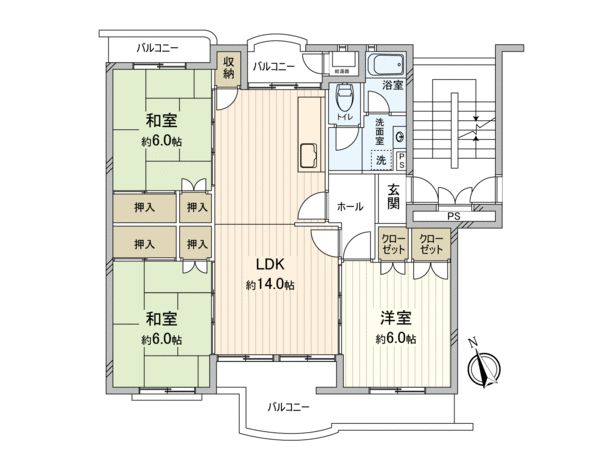 間取図(平面図)