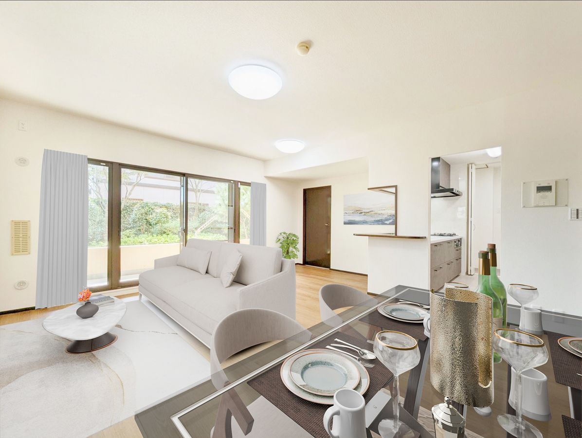 コスモ津田沼グレイスシティ D棟 リビング リビング