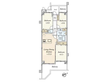 間取図(平面図)