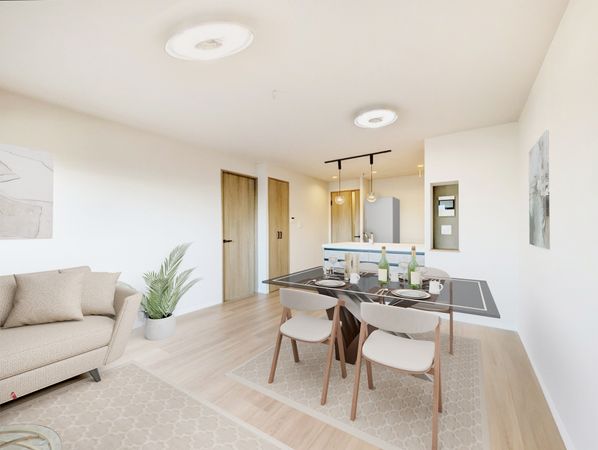 グランコート大久保Ⅱセントラルアベニュー リビング