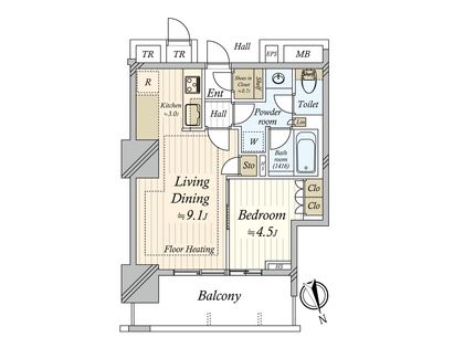 間取図(平面図)