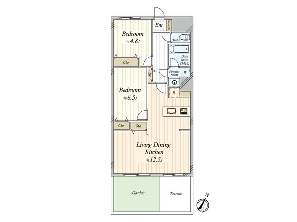 間取図(平面図)