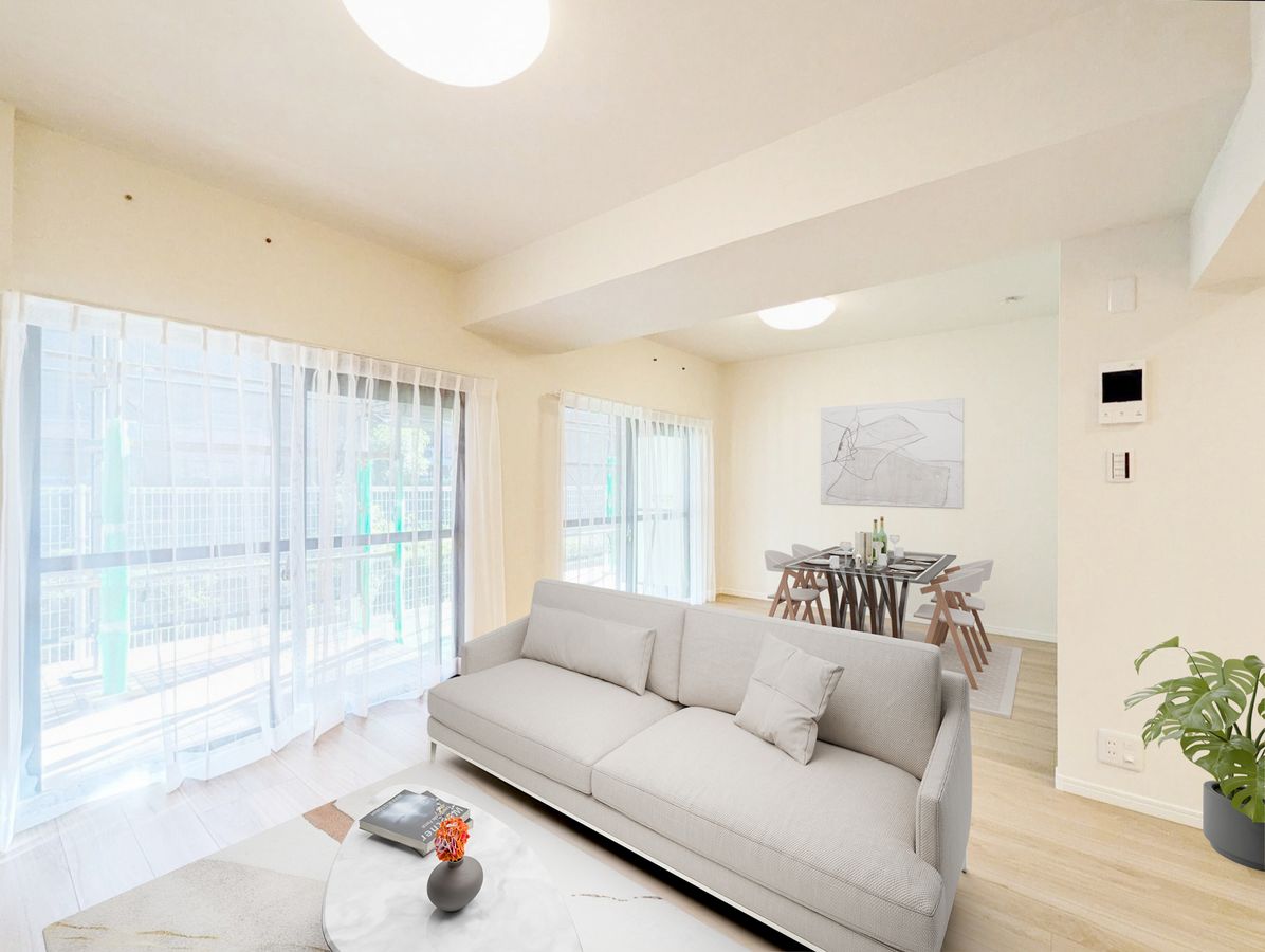 ライオンズマンション船橋飯山満台 2番館 リビング リビング