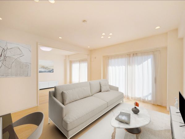 はざま台サンハイツ 3号棟 リビング はざま台サンハイツ 3号棟 リビング