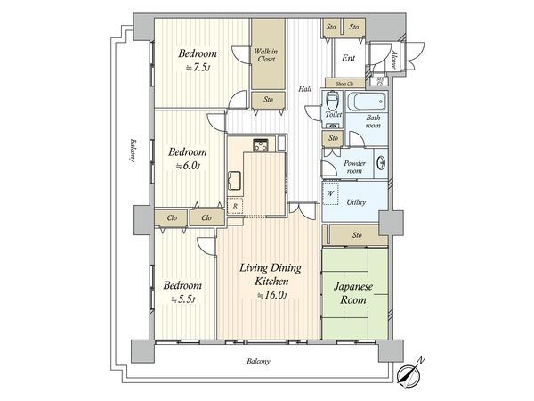 間取図(平面図)
