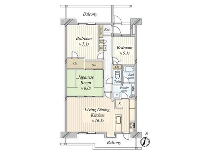 間取図(平面図) 間取図(平面図)