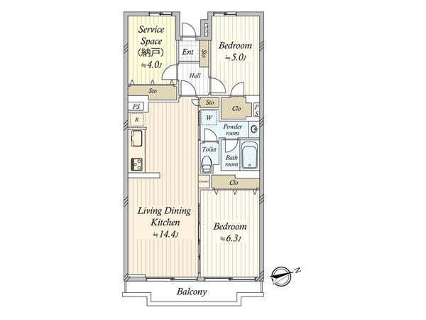 間取図(平面図)