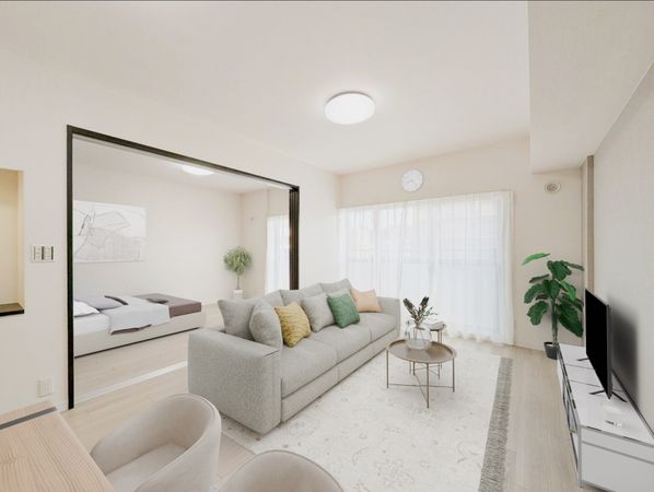 ロイヤルプラザ津田沼 リビング