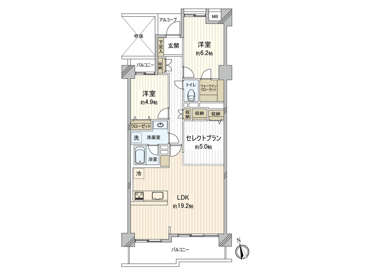 間取図(平面図)