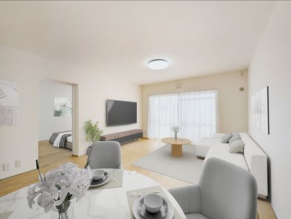 津田沼グリーンハイツ 8号棟 リビング