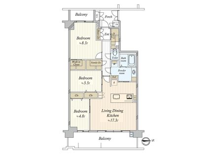 間取図(平面図)