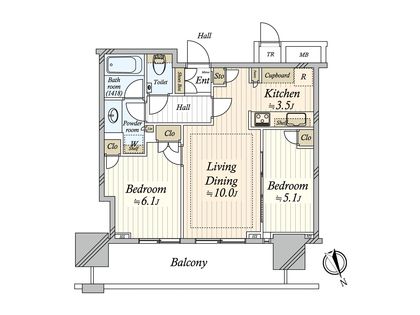 間取図(平面図)