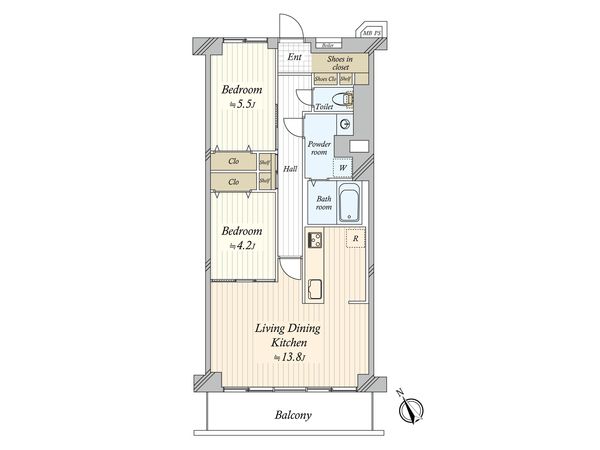 マープル津田沼スカイハイツ C棟 間取図(平面図) マープル津田沼スカイハイツ C棟 間取図(平面図)