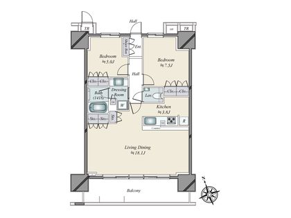 間取図(平面図)