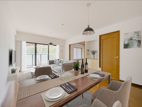 ローヤルシティ実籾 リビング