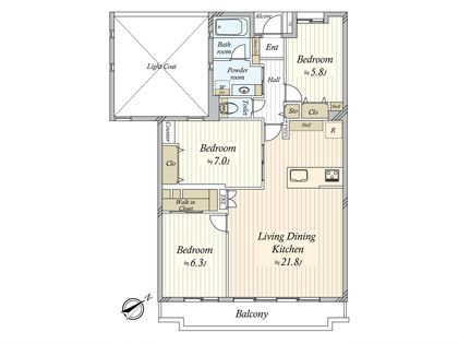 間取図(平面図)