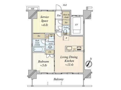 間取図(平面図)