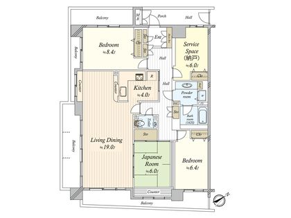 間取図(平面図) 間取図(平面図)
