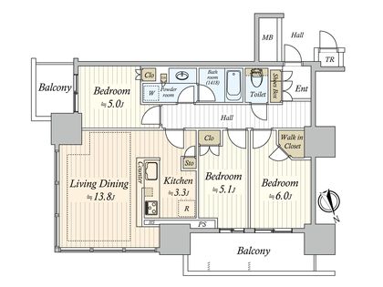 間取図(平面図)