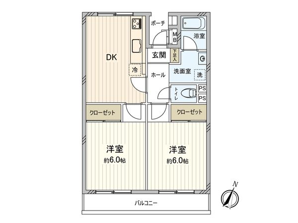 稲毛ファミールハイツ 間取図(平面図) 稲毛ファミールハイツ 間取図(平面図)