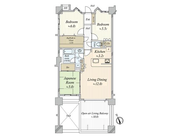 ヴェレーナ津田沼 間取図(平面図) ヴェレーナ津田沼 間取図(平面図)