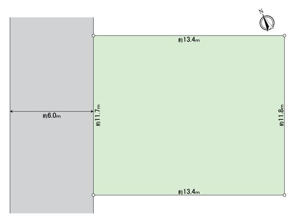 日吉台5丁目土地 区画図 日吉台5丁目土地 区画図