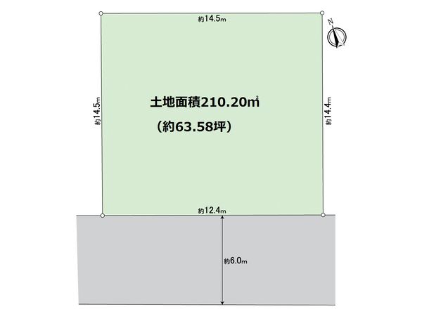 宮前2丁目土地 区画図