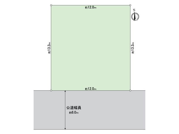 日吉台2丁目土地 区画図 日吉台2丁目土地 区画図