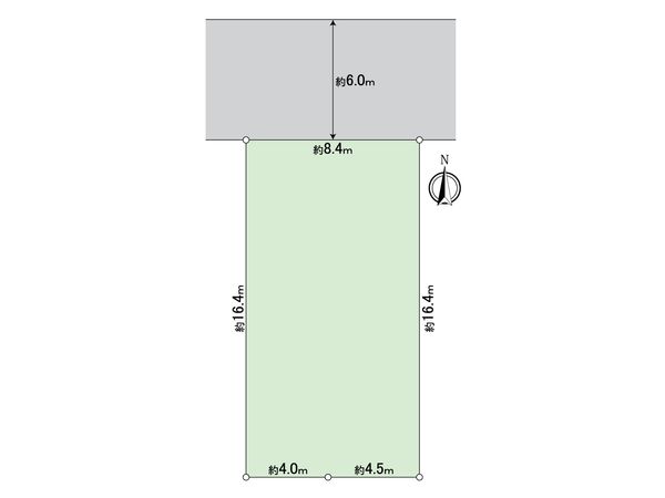 成田市玉造7丁目売地 区画図 成田市玉造7丁目売地 区画図